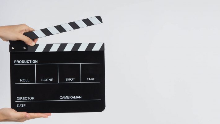 Stockbild Filmklappe