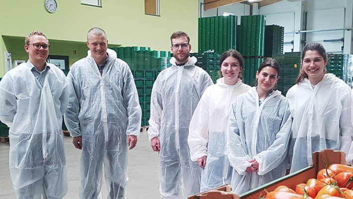 Exkursion bei unserem Kunden in Feulersdorf