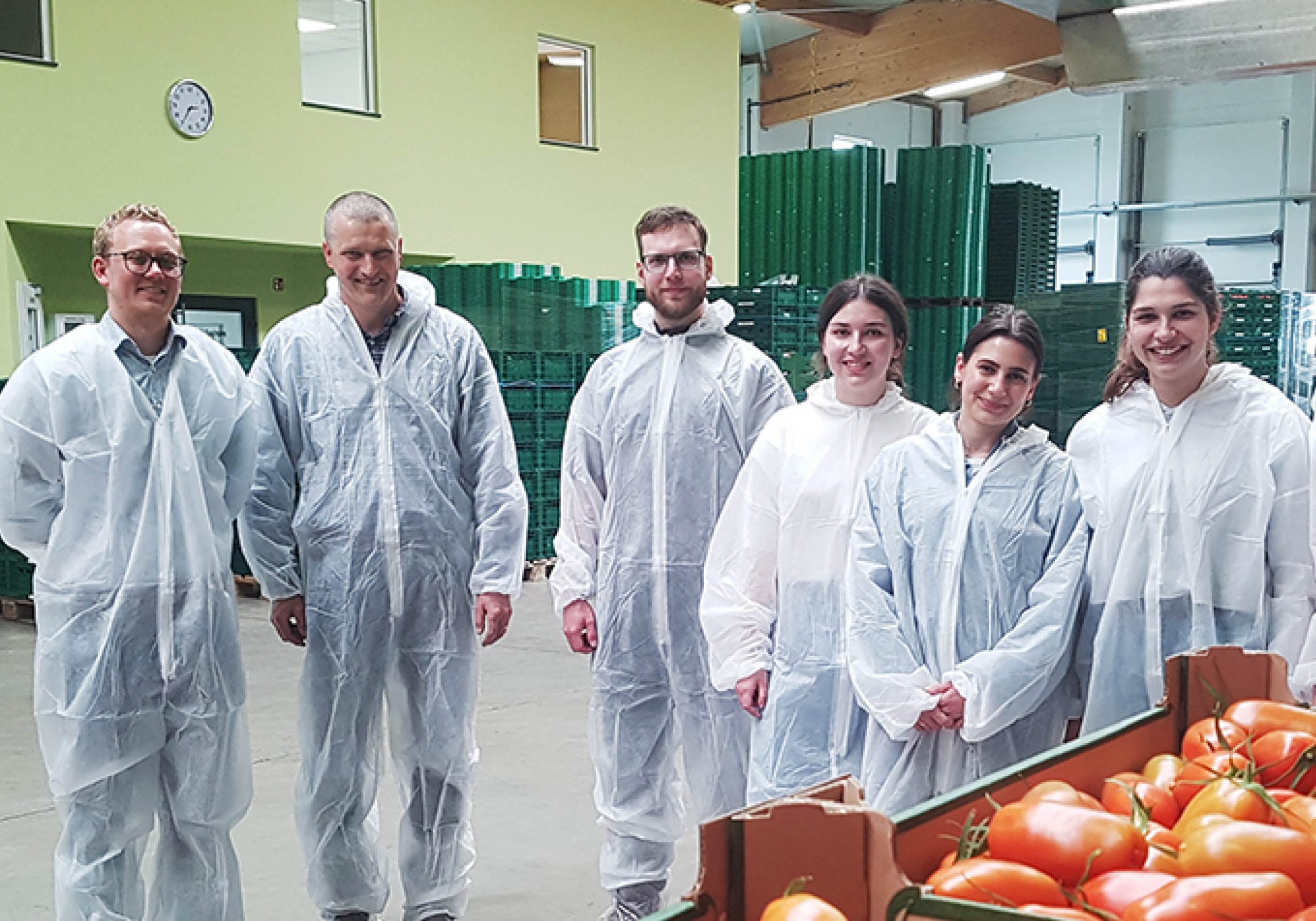 Exkursion bei unserem Kunden in Feulersdorf