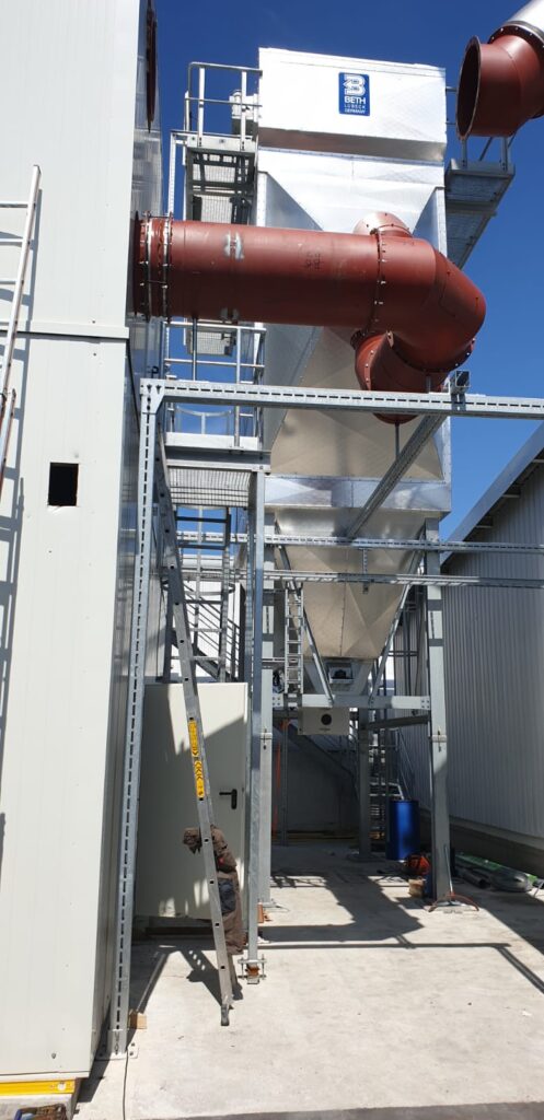 Filter + Ascheabscheidung