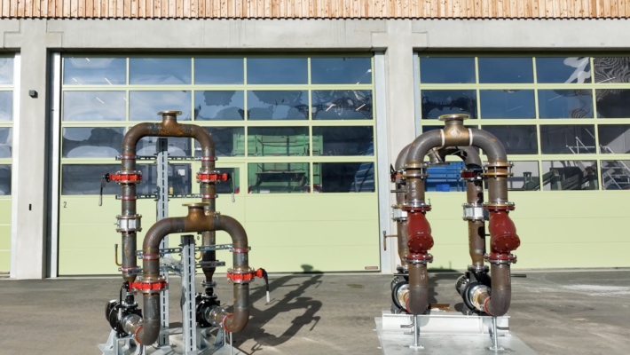 In Ödenthal gefertigte Pumpenstation der Schmidmeier NaturEnergie