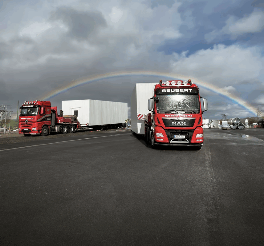 Transport Heizkessel für Biomasseanlage Ofa Bamberg