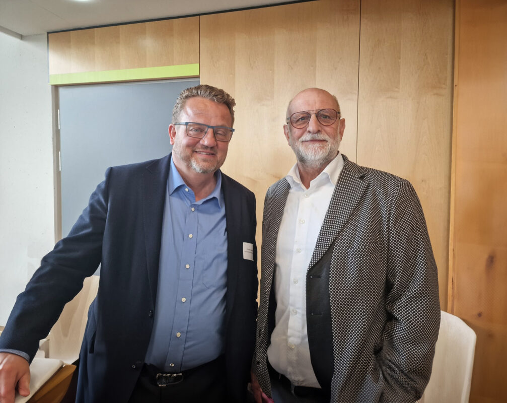 Thomas Schmidmeier und Dr. Rainer Schrägle