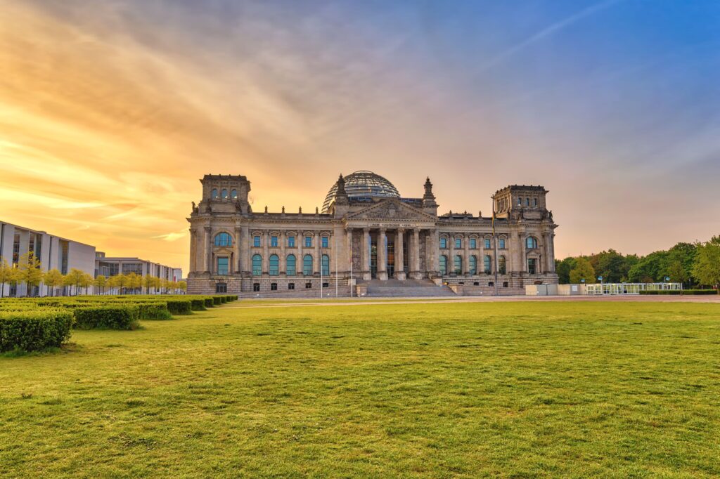 Reichstagsgebäude in Berlin