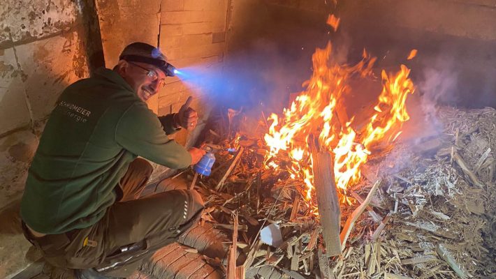 Anfeuerung in Kitzingen