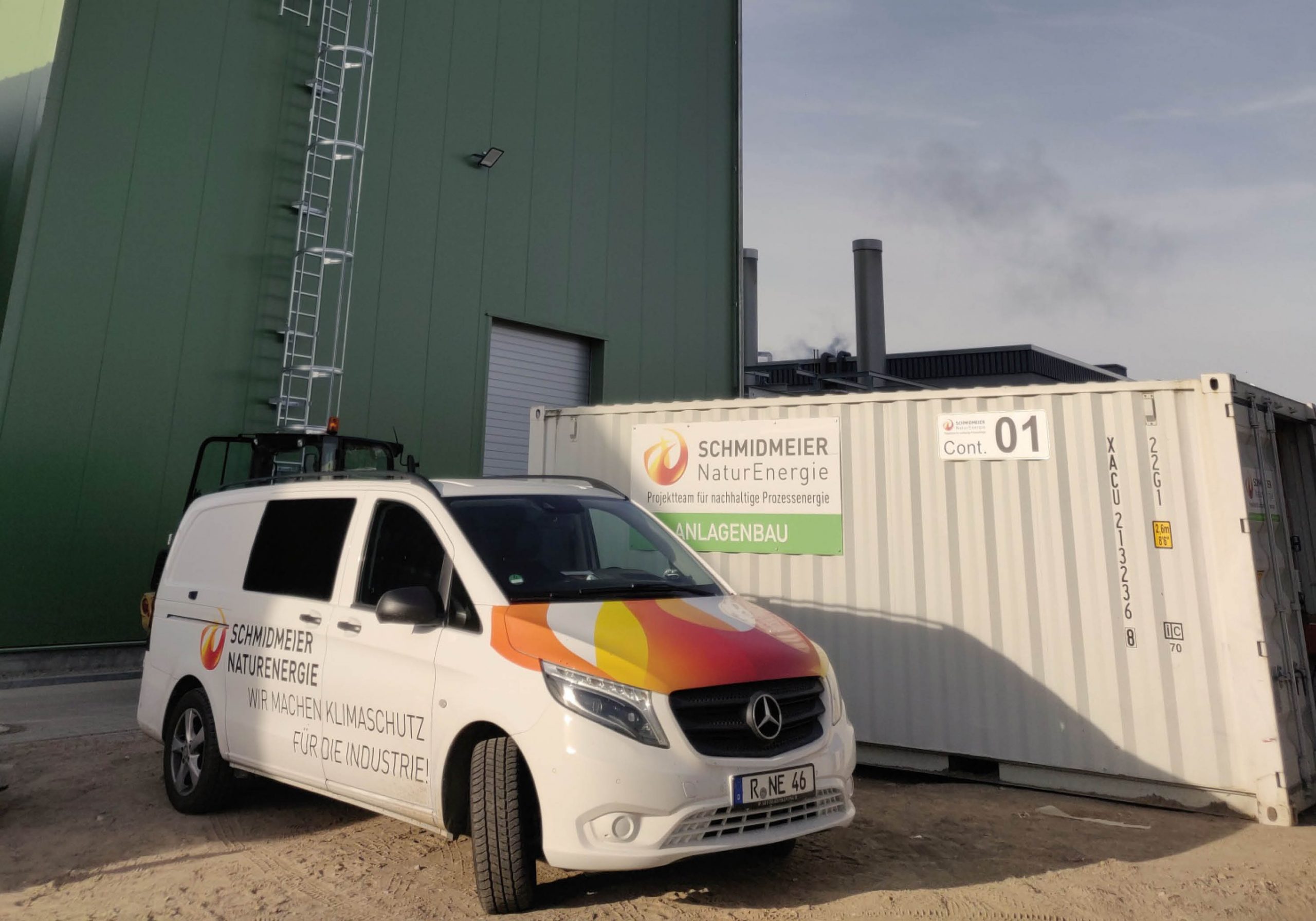 Biomasseanlage bei Steinicke in Lüchow