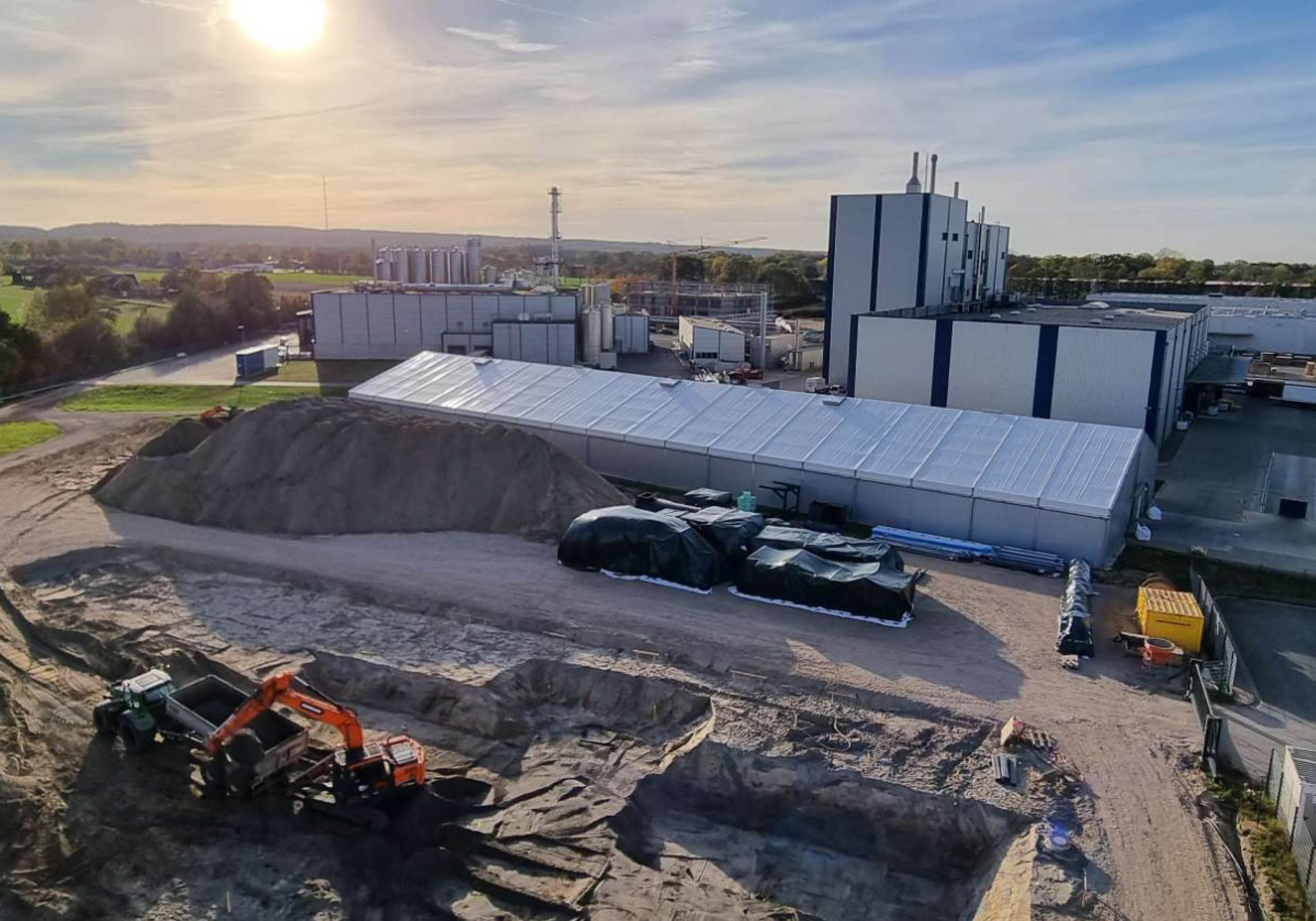 Biomasseanlage bei Leiber GmbH