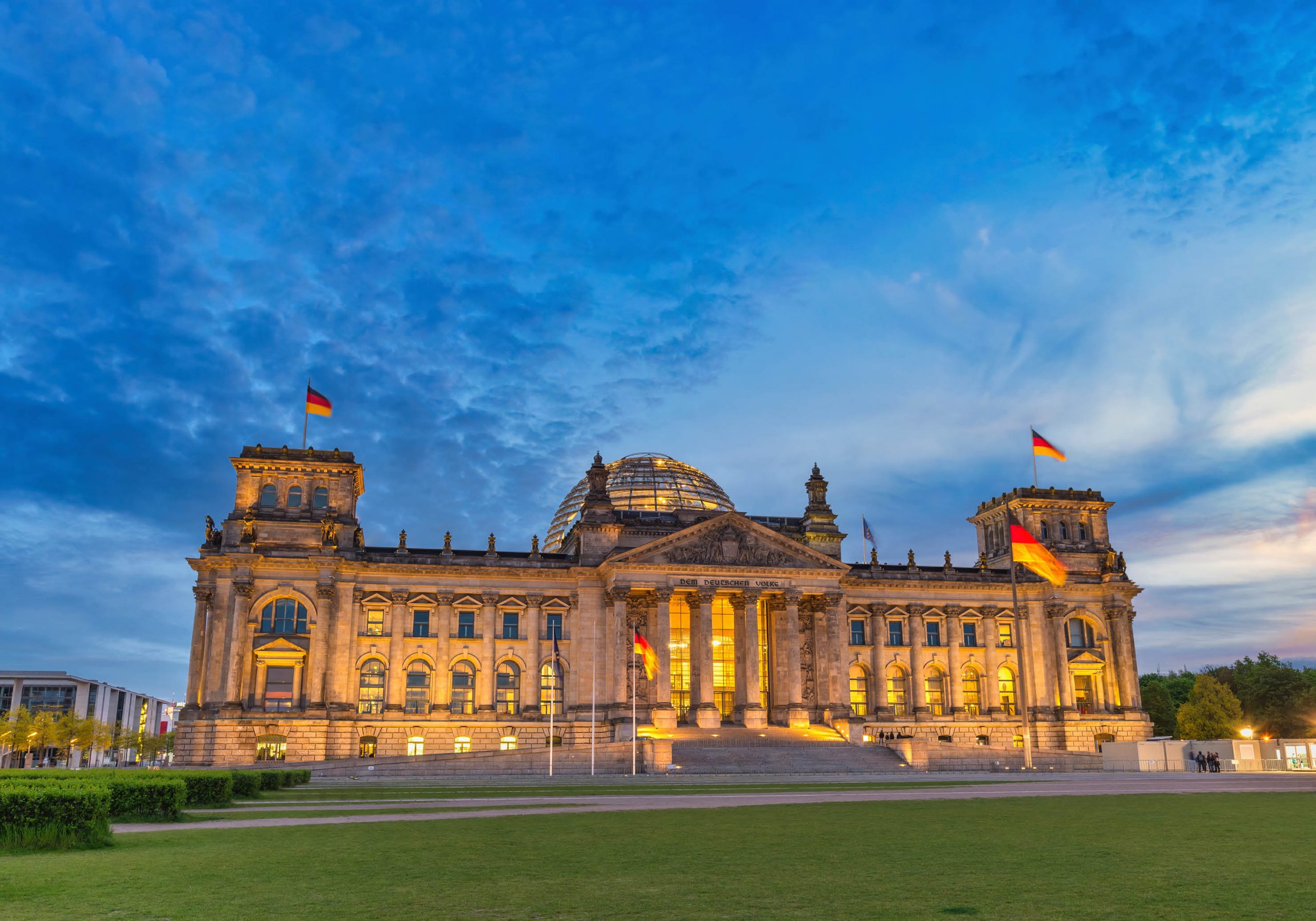 Stockbild Bundestag in Berlin