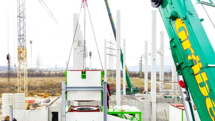 Baustelle Biomasseanlage Reichenauer Gärtnersiedlung
