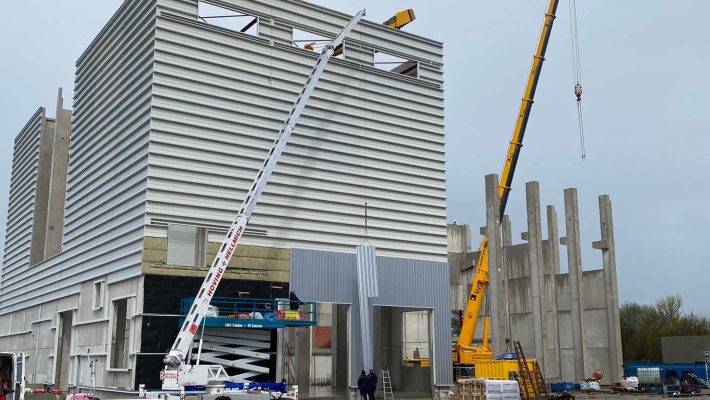 Baustelle Biomasseanlage Projekt Bramsche