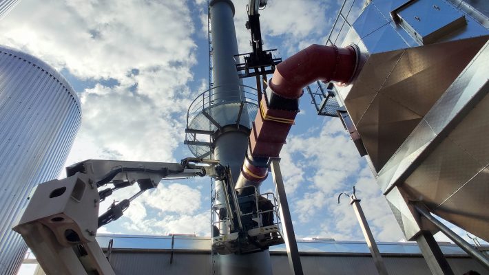Biomasseanlage in Hückelhoven bei Scherzer und Boss