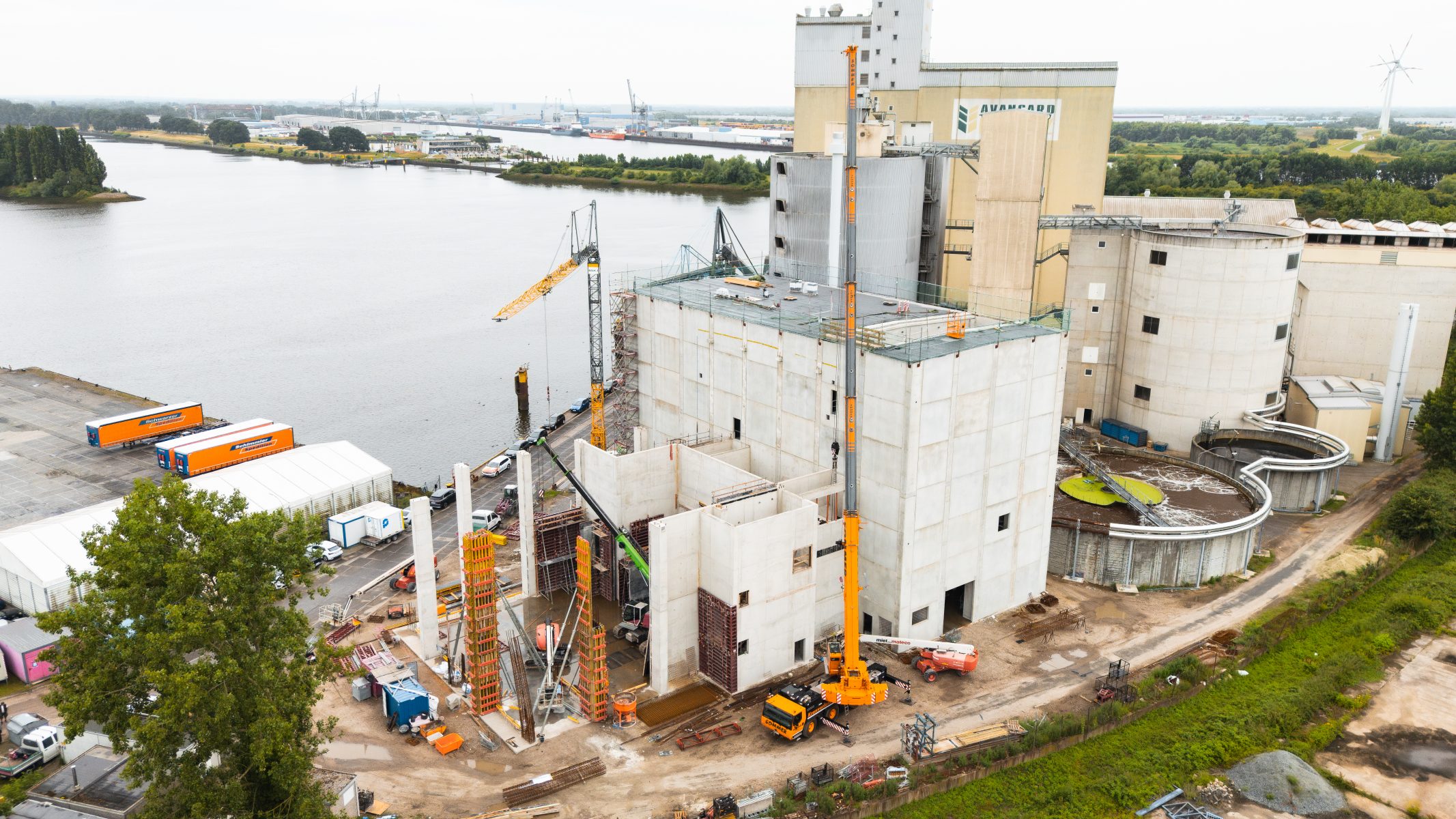 Montag der Avangard Anlage in Bremen