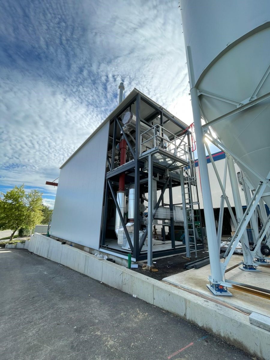 Außenansicht der Anlage in Pfaffenhofen