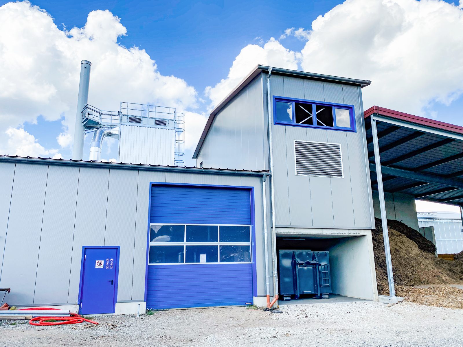 Außenansicht der Anlage in Heilsbronn