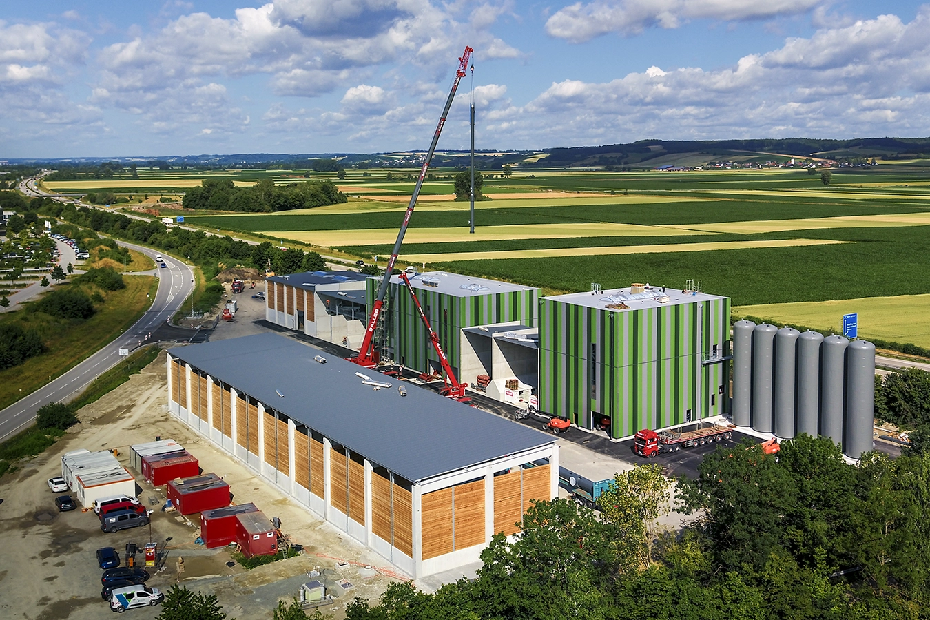 Ansicht der Anlage in Dingolfing