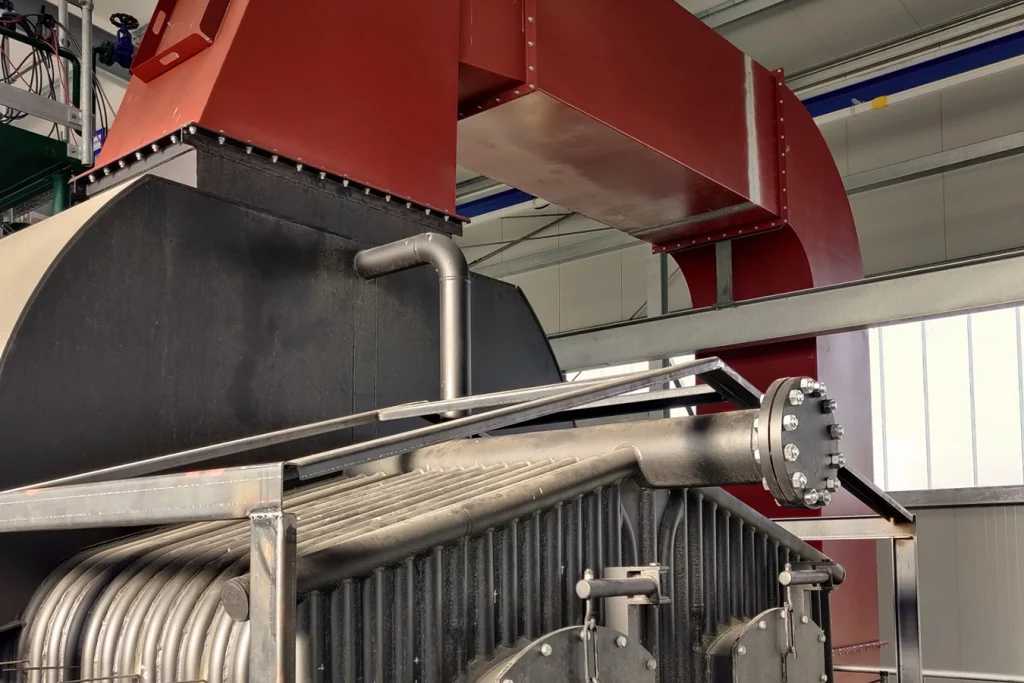 Teil der Biomasseanlage in Lüchow