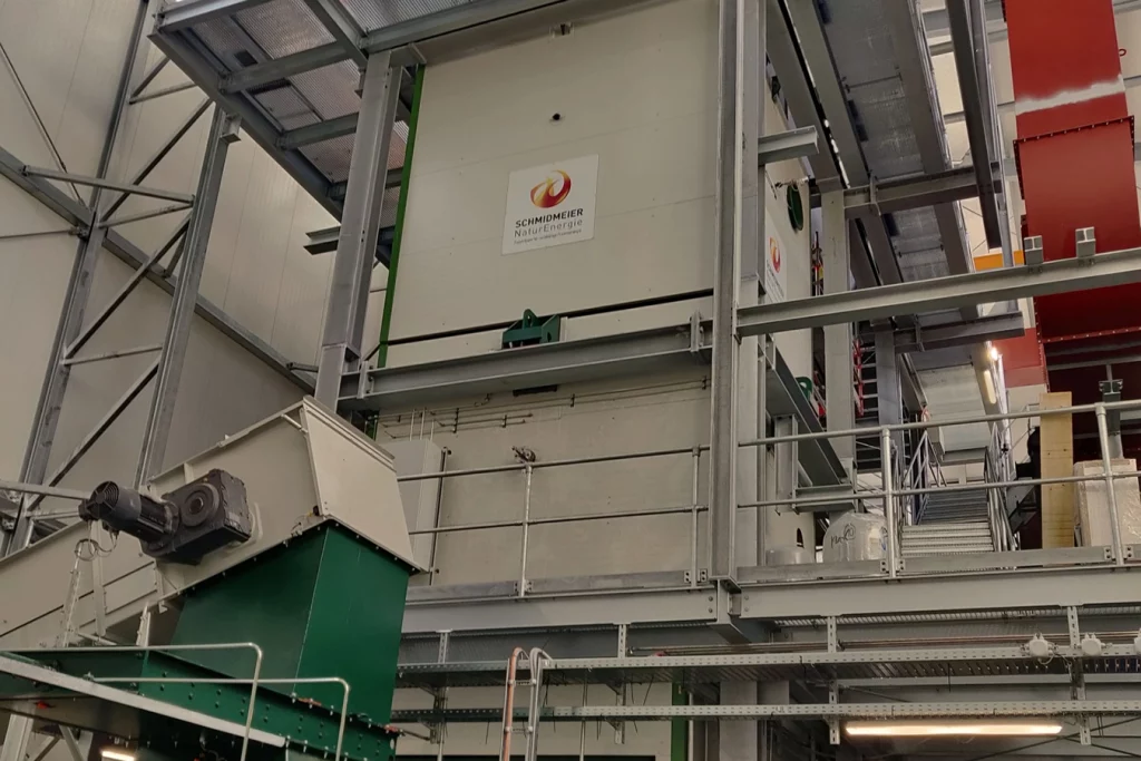 Teil der Biomasseanlage in Lüchow