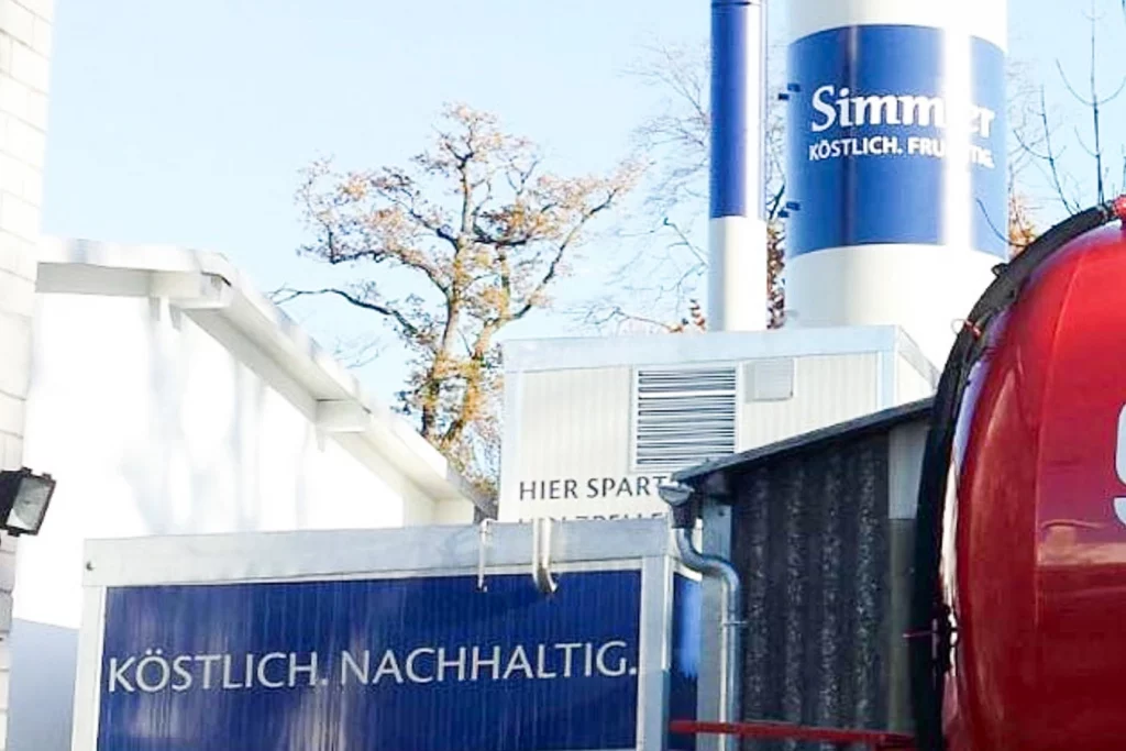 Biomassebefeuerte Dampfanlage in Lauchringen.