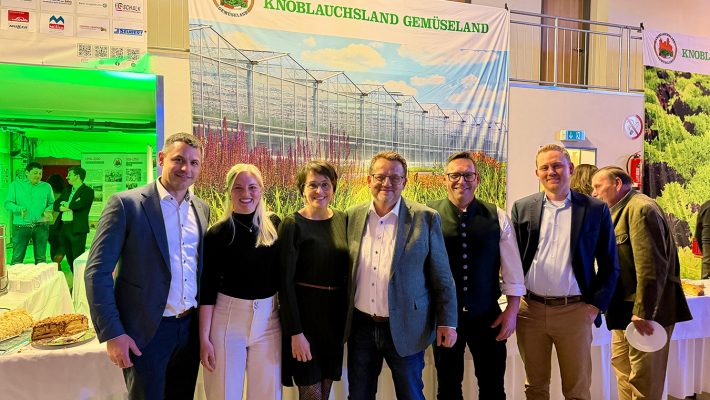 Thomas und Ferdinand Schmidmeier mit Kunden Stefan Scherzer und Fritz Boss