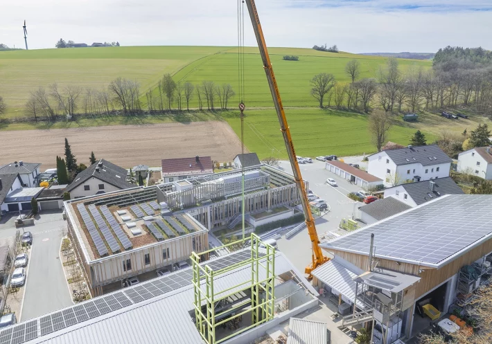 Übersichtsbild Werkstatt-Umbau Ödenthal