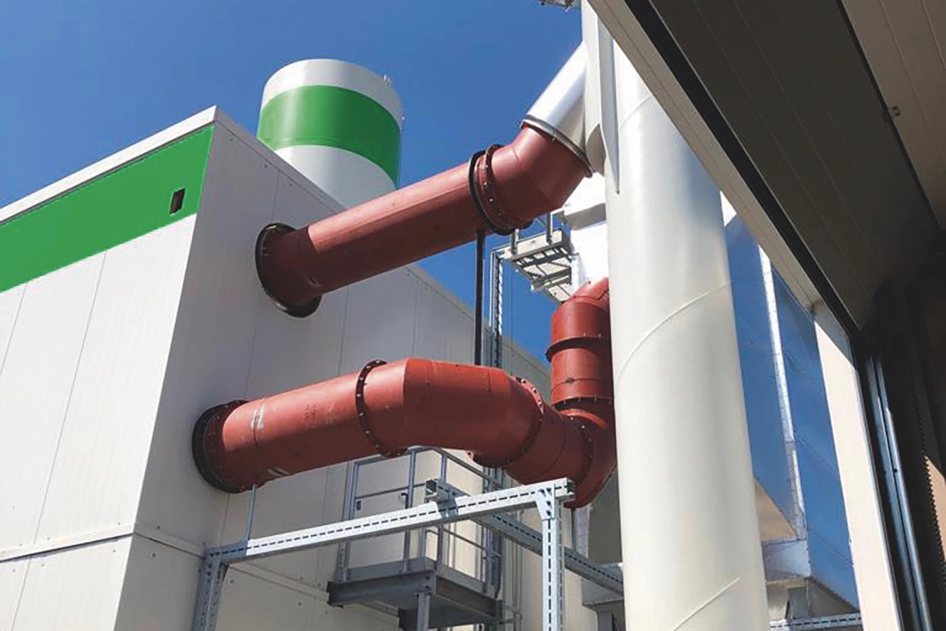 Ansicht der Anlage in Willisau von außen.