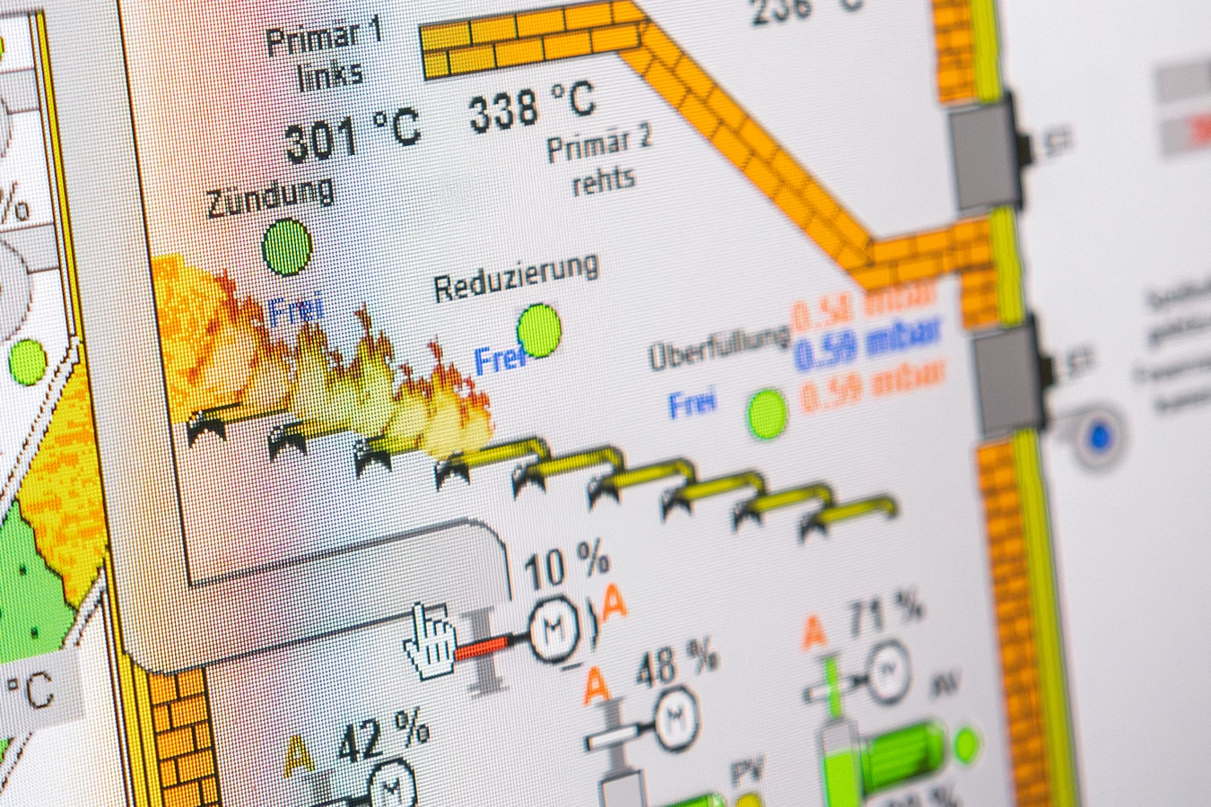 Blick auf einen TeamViewer Bildschirm der Schmidmeier NaturEnergie
