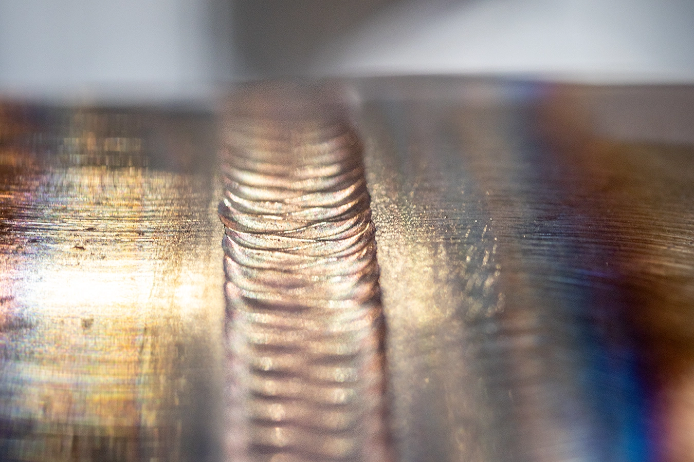 Nahaufnahme von Schweißelemente