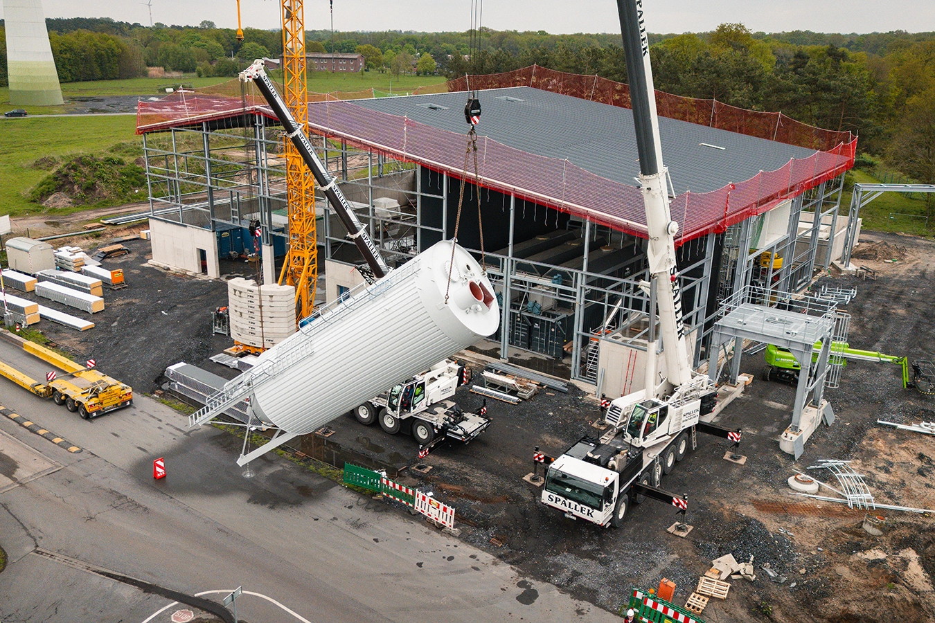 Klärschlammtrocknung Prozess