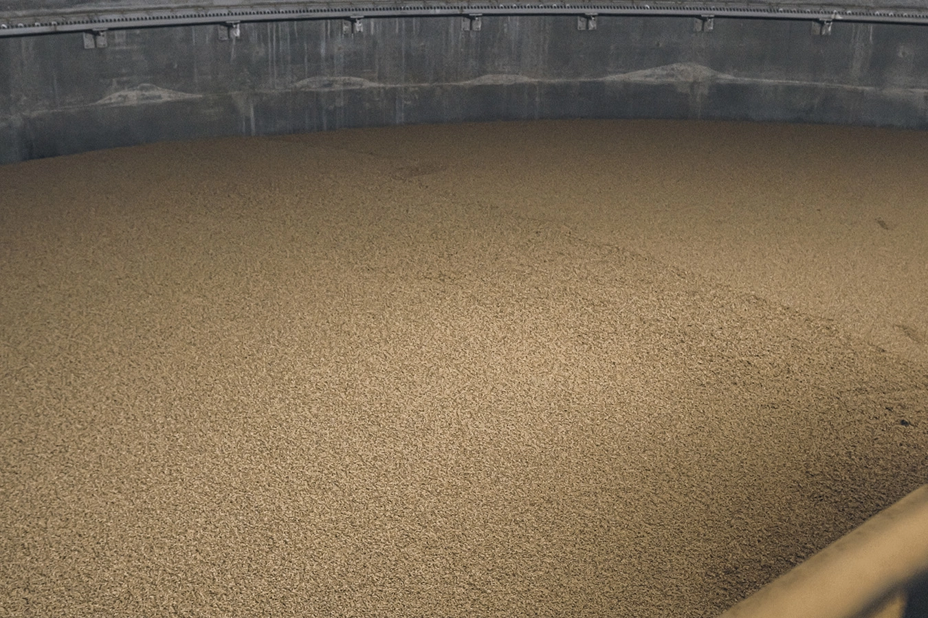 Ansicht der Malztrocknung Prozess in der Anlage Bremen