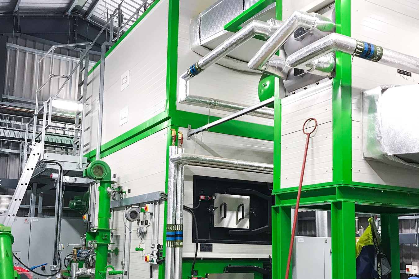 Ansicht der Anlage Drimnin von innen.