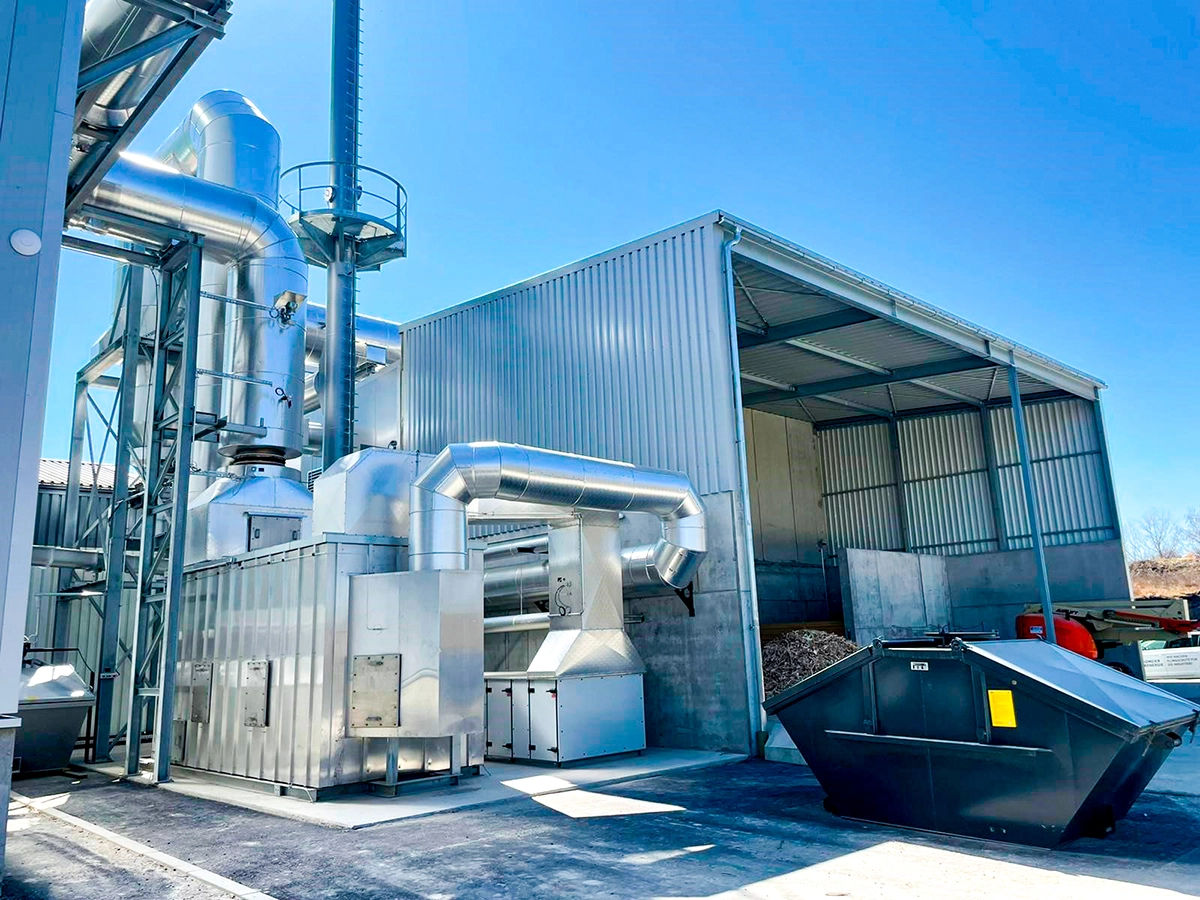 Außenansicht der Anlage in Mamming