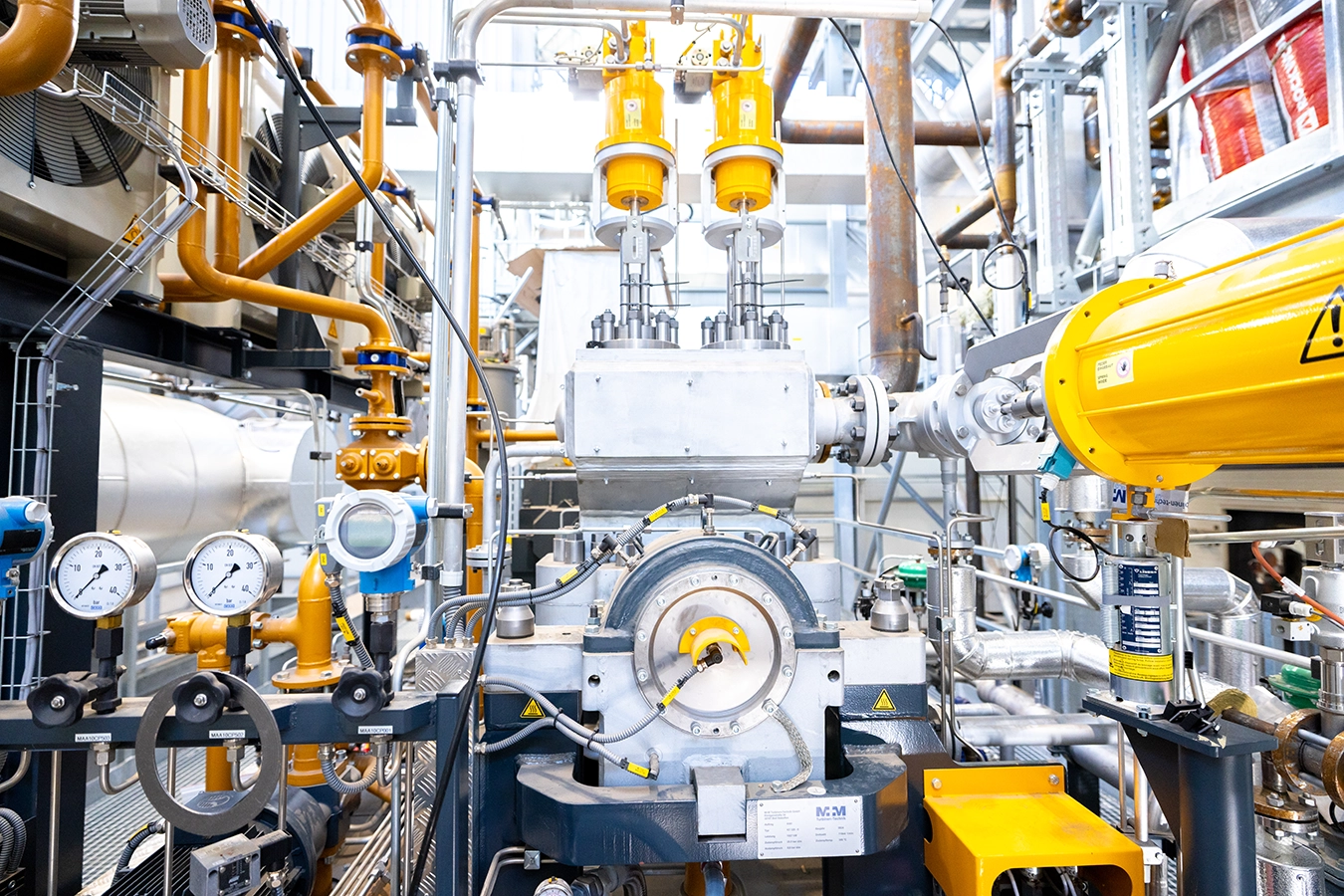 Regelungstechnik der Turbine für die Ökostromerzeugung