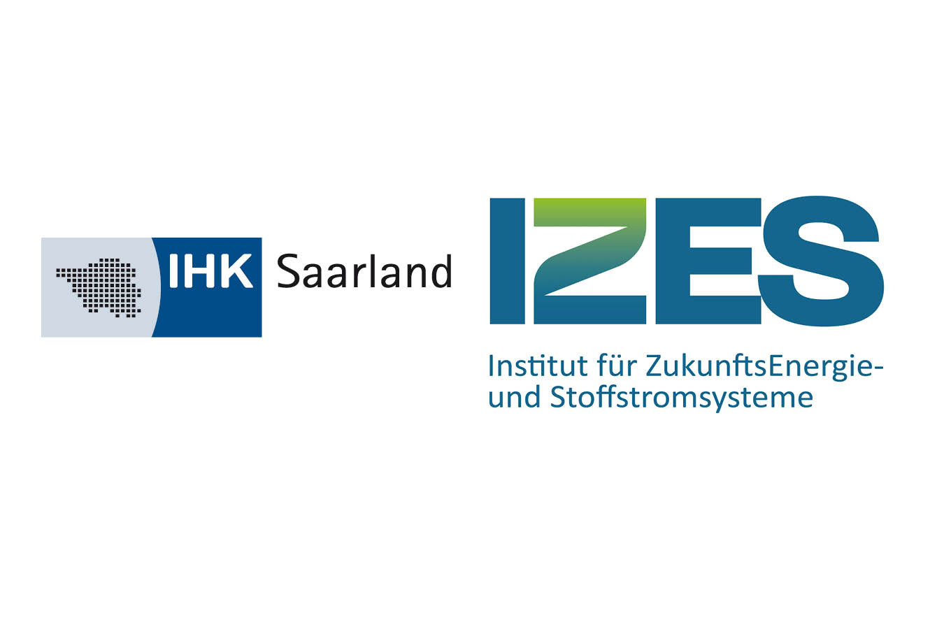 Logo von IHK Saarland und IZES