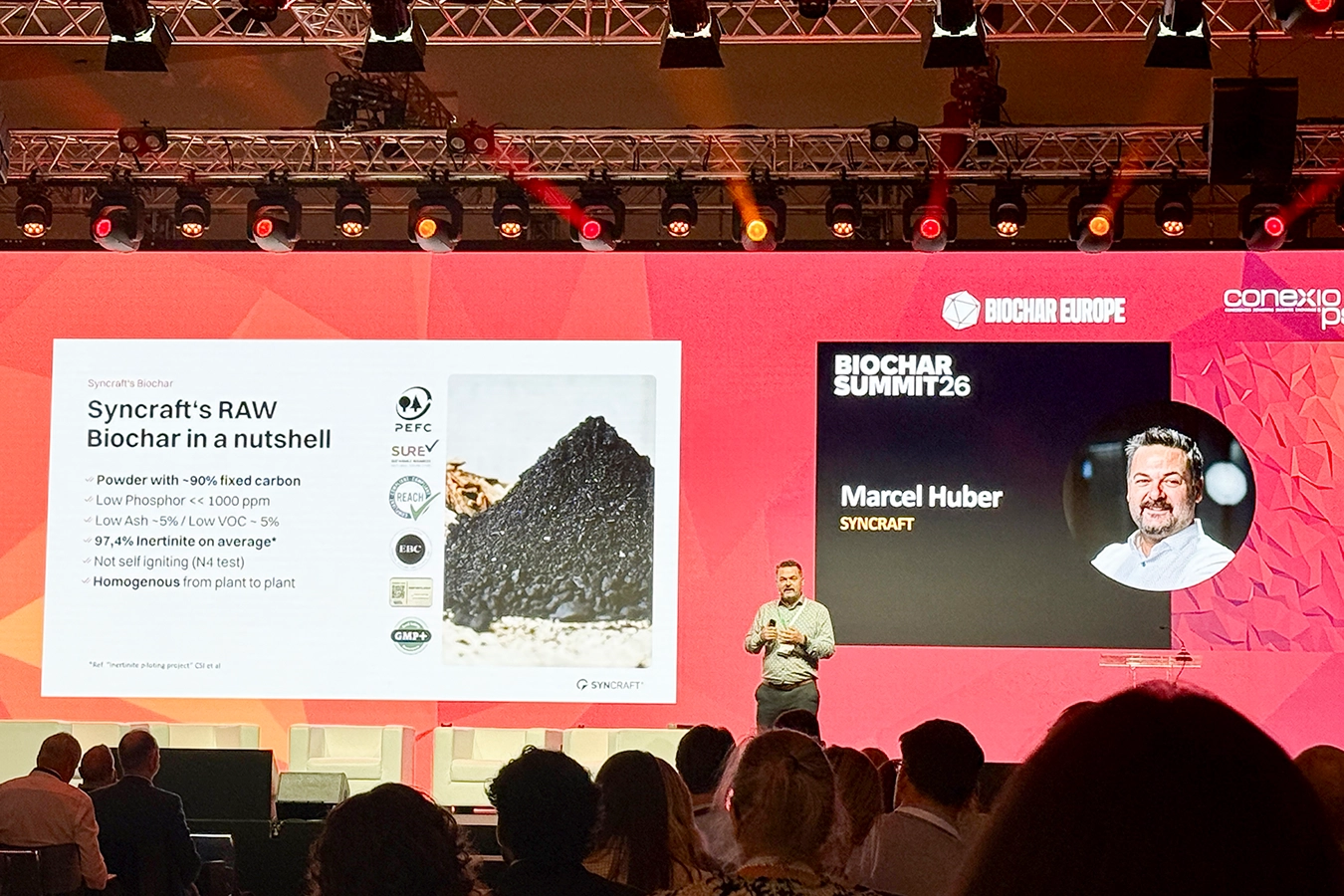 Vortrag am Biochar Summit