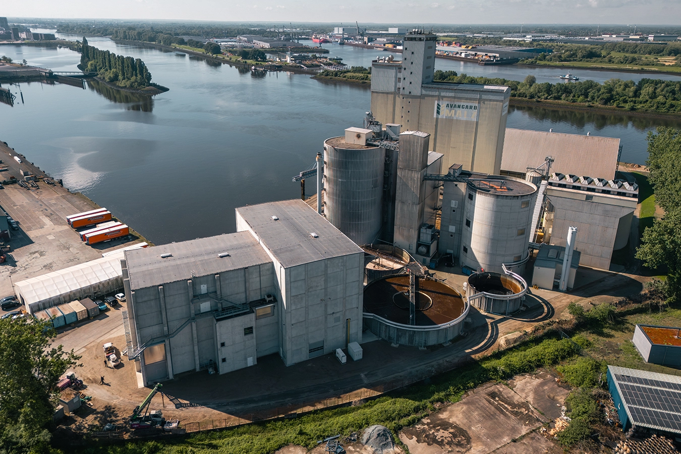Anlage Bremen von oben