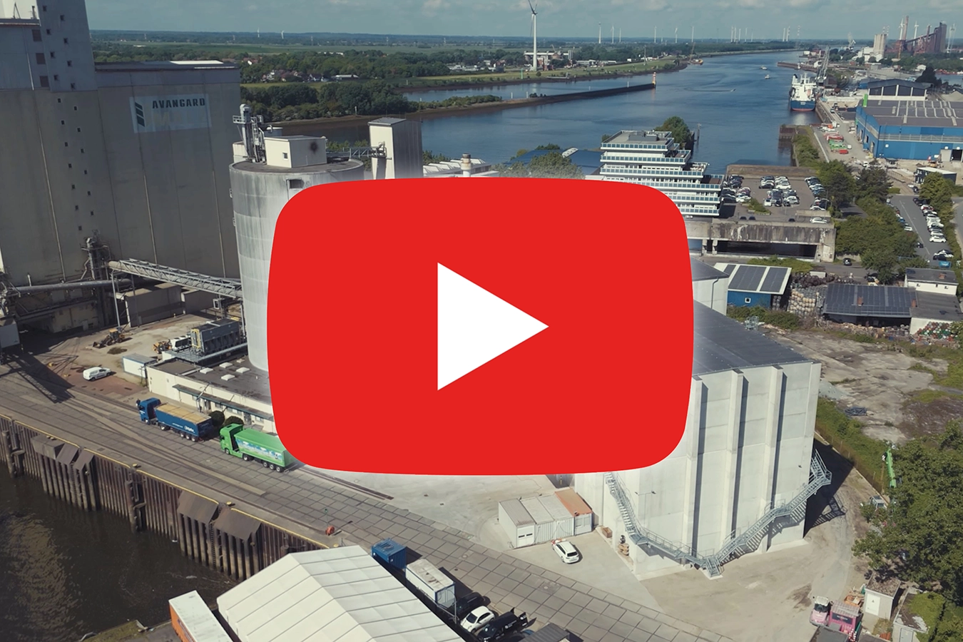 Vorschaubild: Video-Eindrücke des Biomasseheizkraftwerk für die Avangard Malz AG im Bremer Hafen